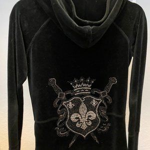 Black Zip Up Jacket in a GREAT condition!